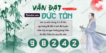 Văn Đạt Đức Tôn 10/10/2023