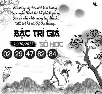 BẬC TRÍ GIẢ SỐ HỌC 16/10/2023