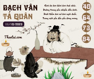 Bạch Vân Tả Quân 11/10/2023