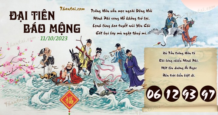 Đại Tiên Báo Mộng 26/09/2023