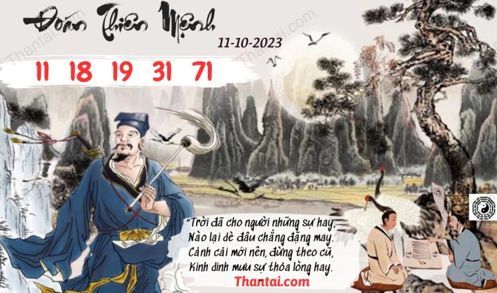 Đoán Thiên Mệnh 26/09/2023