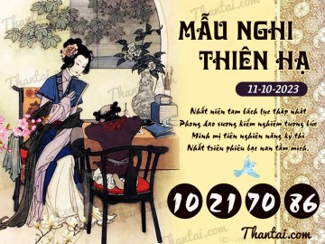 Mẫu Nghi Thiên Hạ 11/10/2023