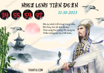 Ngọa Long Tiên Đoán 11/10/2023