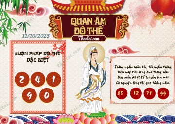 Quan Âm Độ Thế 11/10/2023