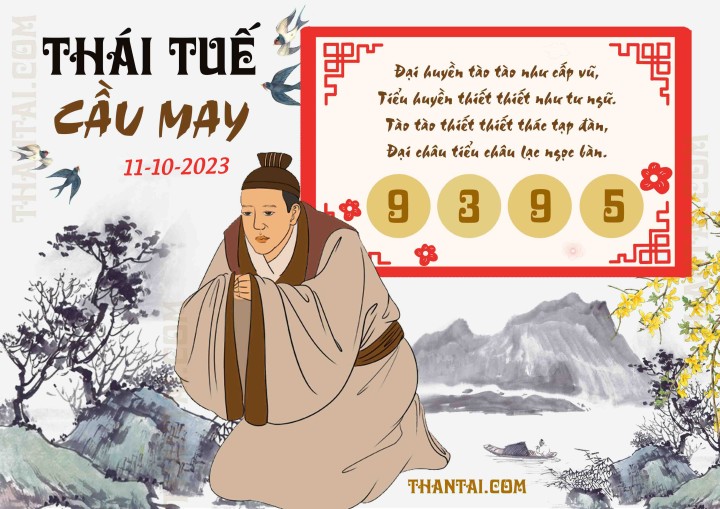 Thái Tuế Cầu May 26/09/2023