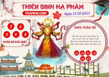 Thiên Binh Hạ Phàm 11/10/2023