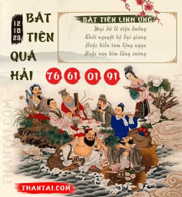 BÁT TIÊN QUÁ HẢI 12/10/2023