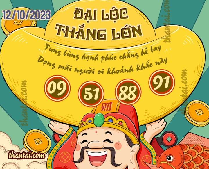 ĐẠI LỘC THẮNG LỚN 27/09/2023
