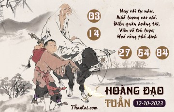 HOÀNG ĐẠO TUẦN 12/10/2023