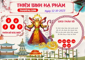 Thiên Binh Hạ Phàm 12/10/2023