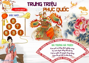 Trưng Triệu Phục Quốc 12/10/2023