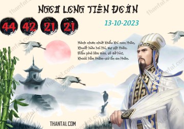 Ngọa Long Tiên Đoán 13/10/2023