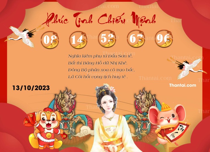 Phúc Tinh Chiếu Mệnh 28/09/2023