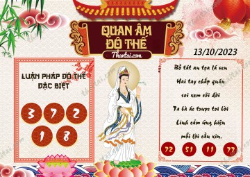 Quan Âm Độ Thế 13/10/2023