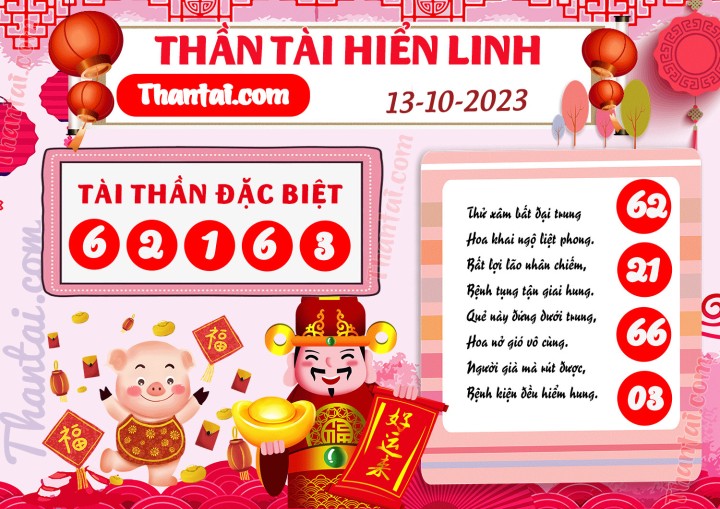 THẦN TÀI HIỂN LINH 28/09/2023
