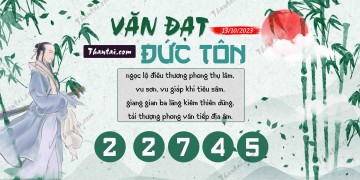 Văn Đạt Đức Tôn 13/10/2023