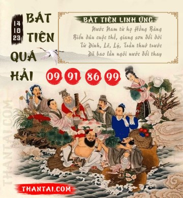 BÁT TIÊN QUÁ HẢI 14/10/2023