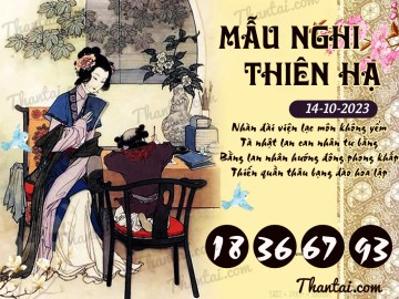 Mẫu Nghi Thiên Hạ 14/10/2023