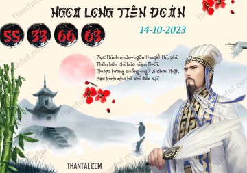 Ngọa Long Tiên Đoán 14/10/2023