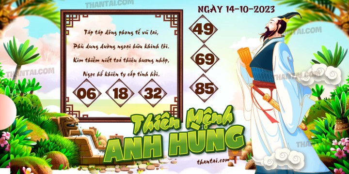 THIÊN MỆNH ANH HÙNG 29/09/2023