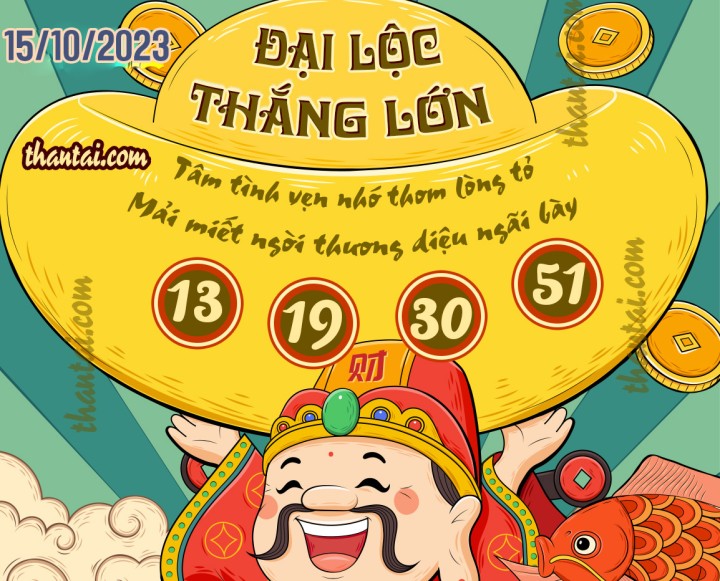ĐẠI LỘC THẮNG LỚN 30/09/2023