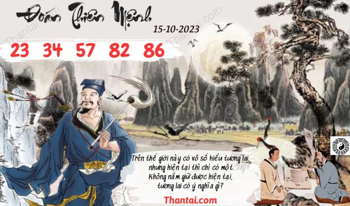 Đoán Thiên Mệnh 30/09/2023