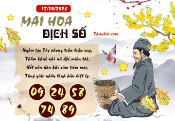 Mai Hoa Dịch Số 15/10/2023