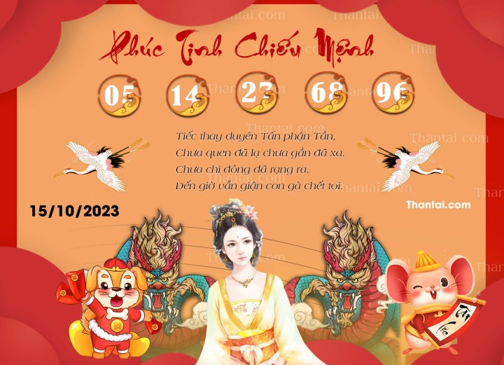 Phúc Tinh Chiếu Mệnh 30/09/2023