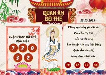 Quan Âm Độ Thế 15/10/2023