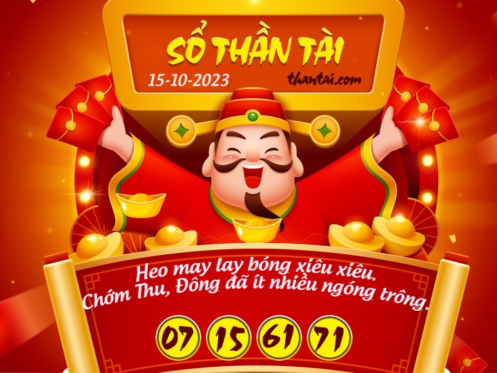 SỔ THẦN TÀI 30/09/2023