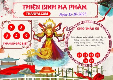 Thiên Binh Hạ Phàm 15/10/2023