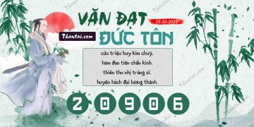 Văn Đạt Đức Tôn 15/10/2023