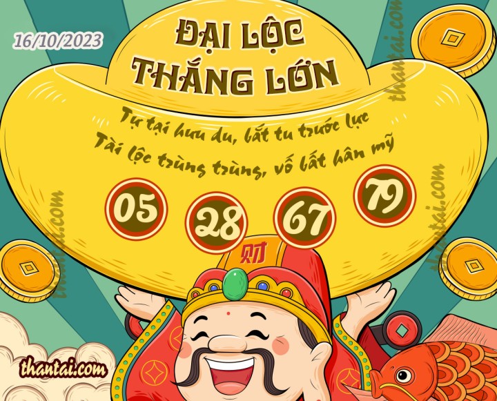 ĐẠI LỘC THẮNG LỚN 01/10/2023