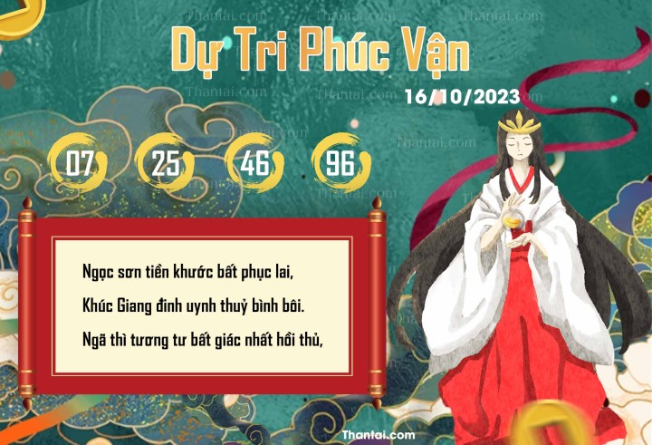 DỰ TRI PHÚC VẬN 01/10/2023