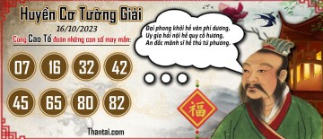 Huyền Cơ Tường Giải 16/10/2023