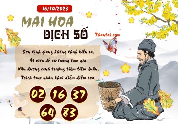 Mai Hoa Dịch Số 16/10/2023