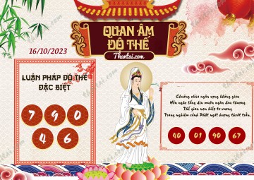 Quan Âm Độ Thế 16/10/2023