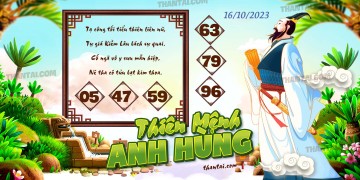 THIÊN MỆNH ANH HÙNG 16/10/2023