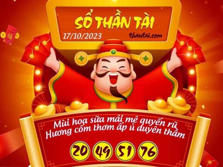 SỔ THẦN TÀI 02/10/2023