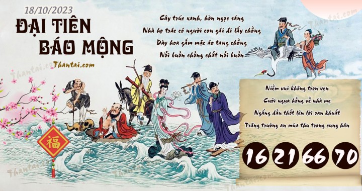 Đại Tiên Báo Mộng 03/10/2023