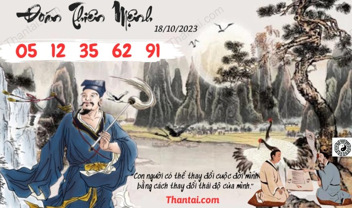 Đoán Thiên Mệnh 03/10/2023