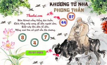 Khương Tử Nha Phong Thần 23/07/2023