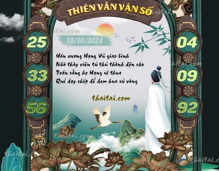 THIÊN VĂN VẬN SỐ 03/10/2023