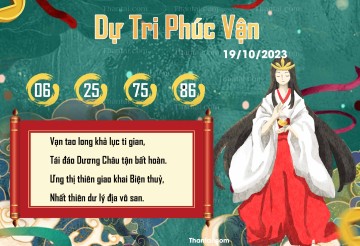 DỰ TRI PHÚC VẬN 19/10/2023