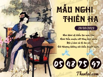 Mẫu Nghi Thiên Hạ 19/10/2023