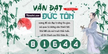 Văn Đạt Đức Tôn 19/10/2023