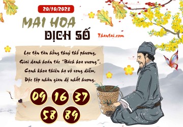 Mai Hoa Dịch Số 20/10/2023