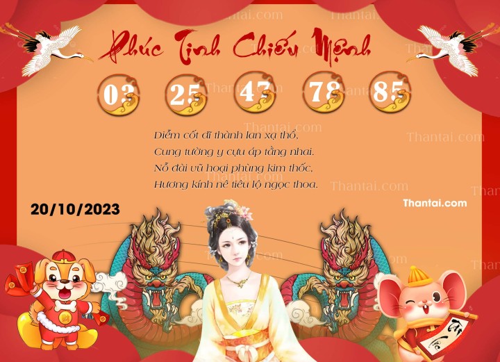 Phúc Tinh Chiếu Mệnh 05/10/2023