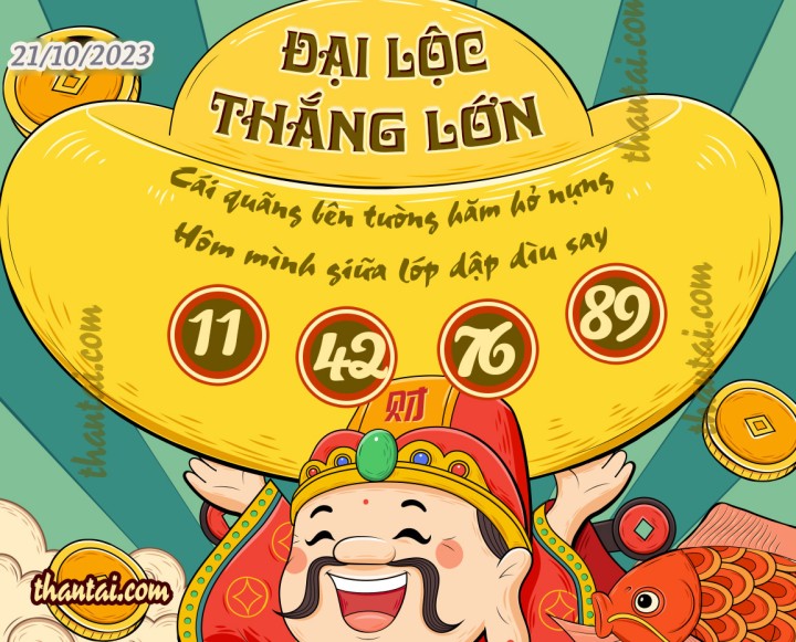 ĐẠI LỘC THẮNG LỚN 06/10/2023