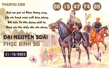 Đại Nguyên Soái 21/10/2023